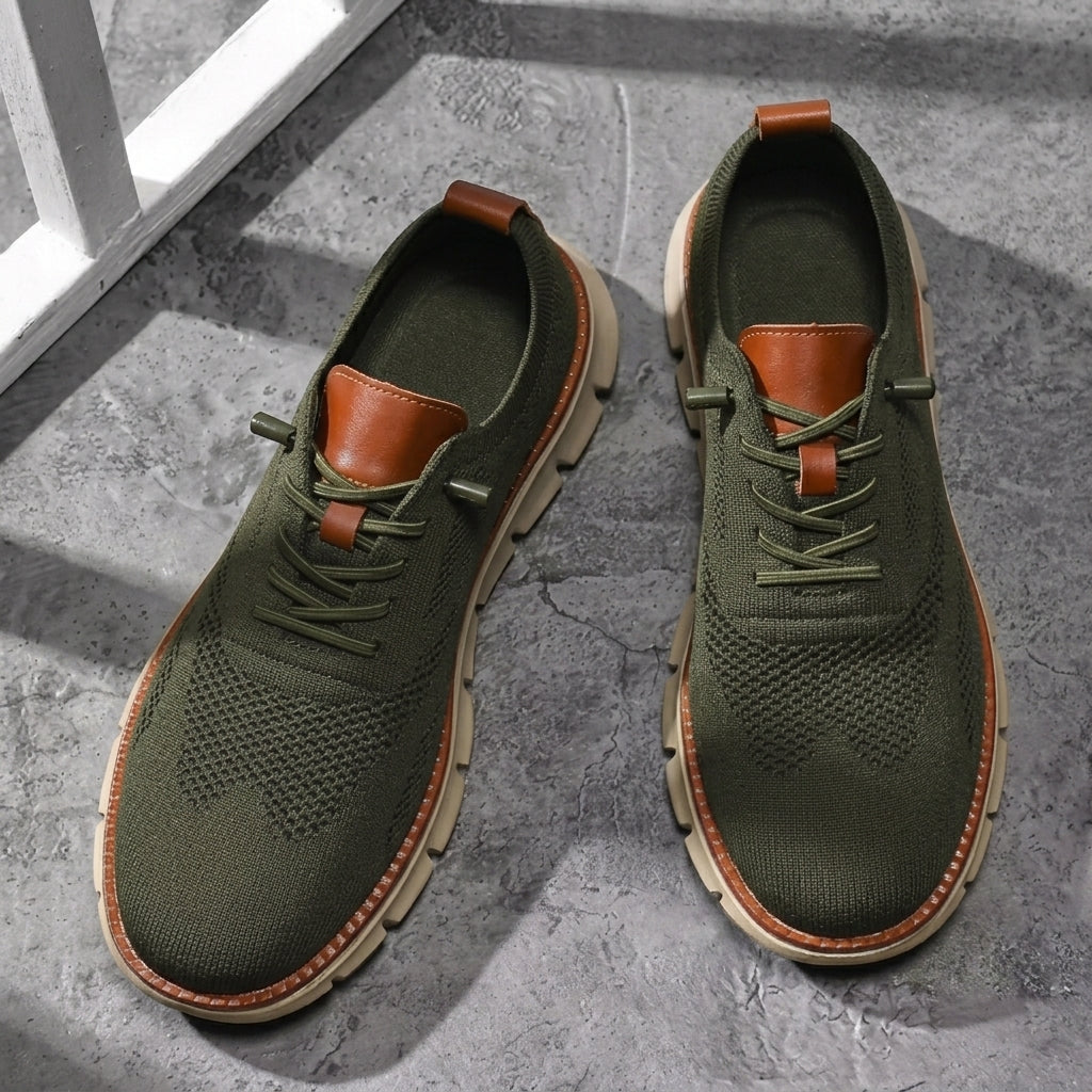 Zapatos Transpirables Pie Ancho