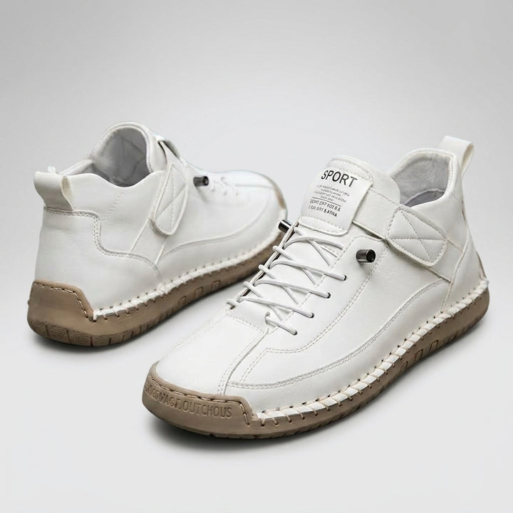 Zapatos ortopédicos de cuero antideslizantes