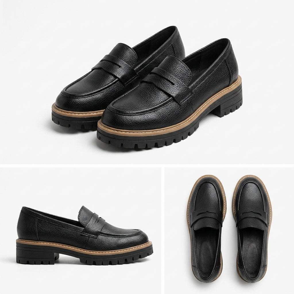 Mocasines Ortopédicos de Piel