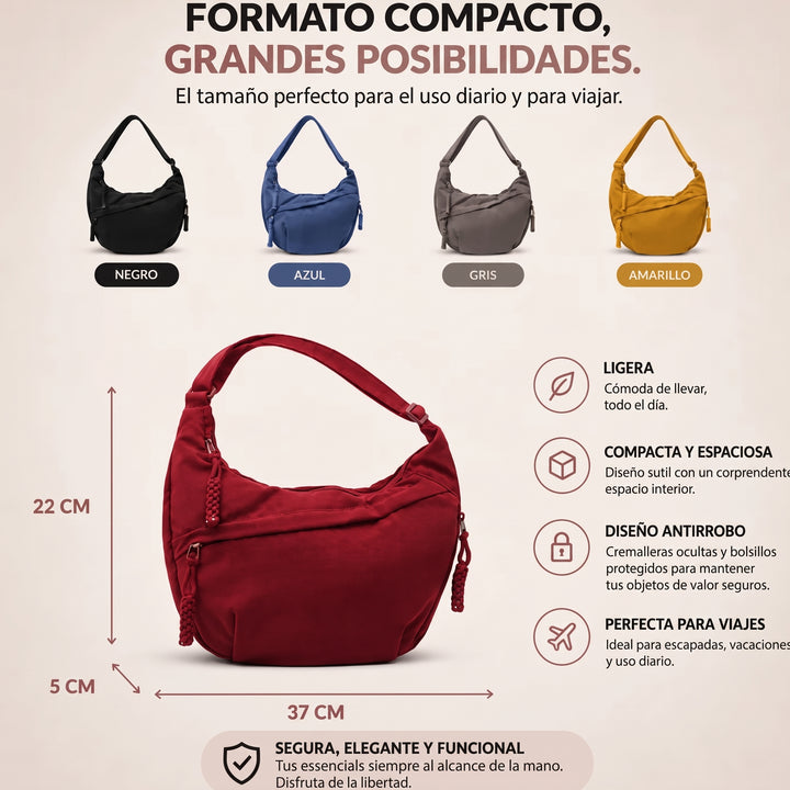 Bolso Cruzado Antirrobo