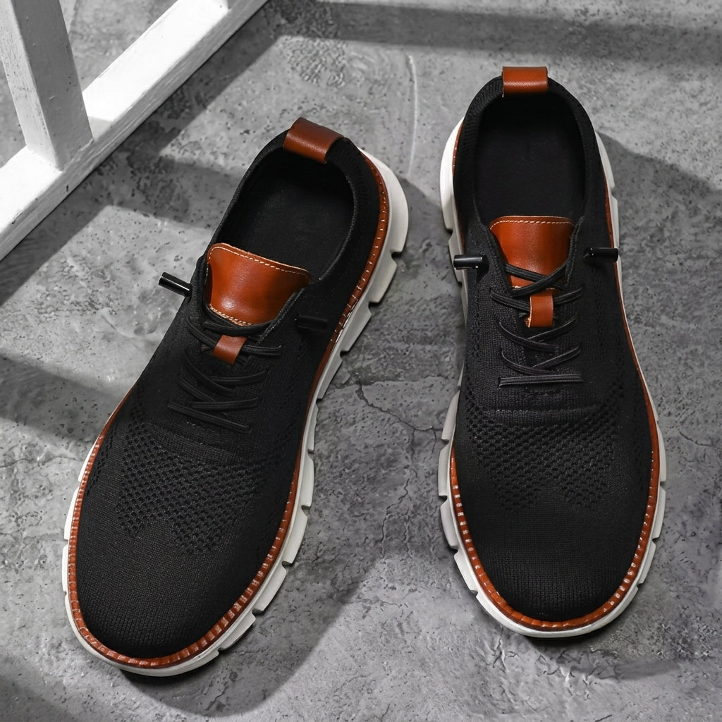 Zapatos Transpirables Pie Ancho